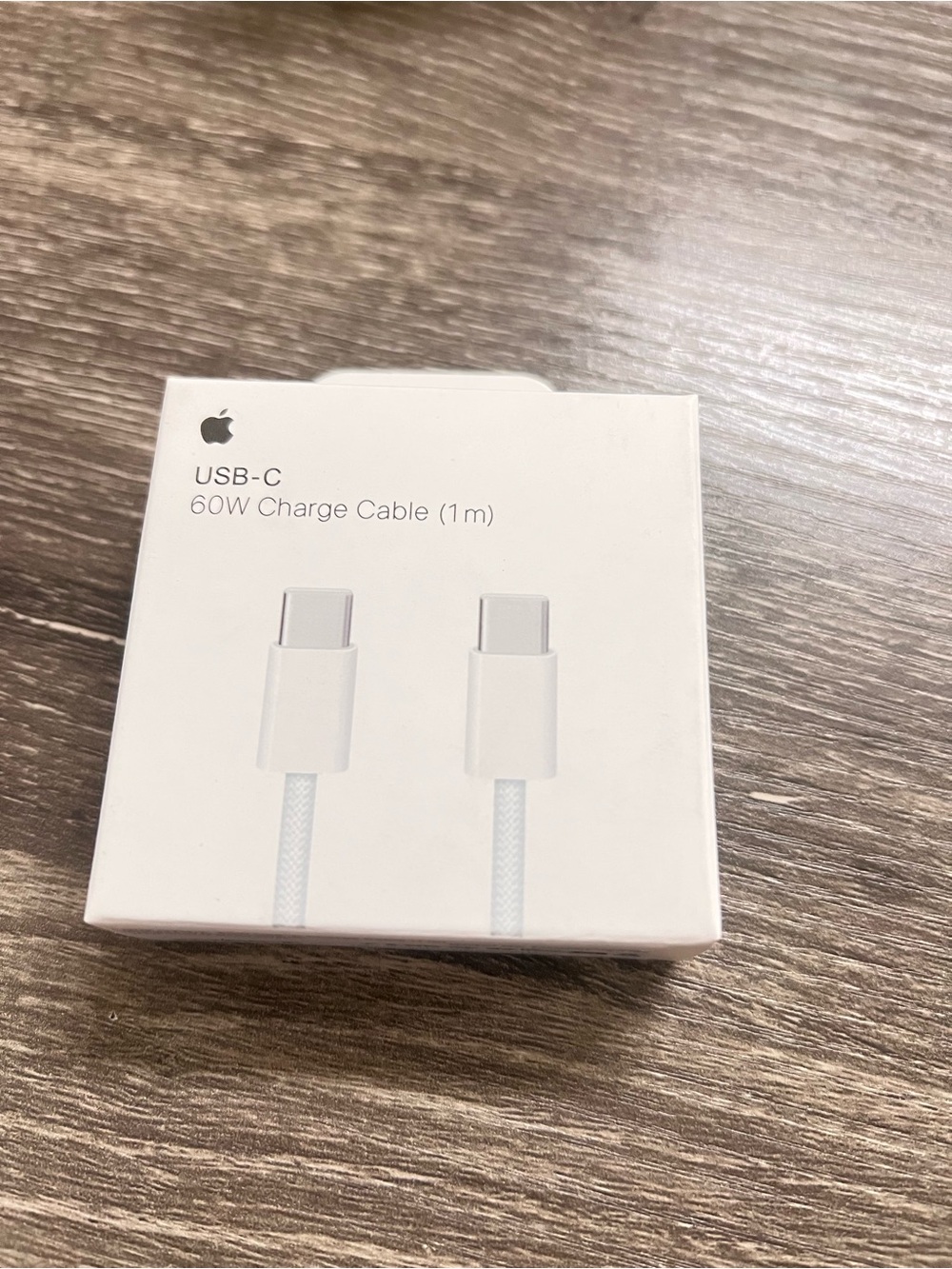 Apple USB-C 60W Charge Cable (1m) - White